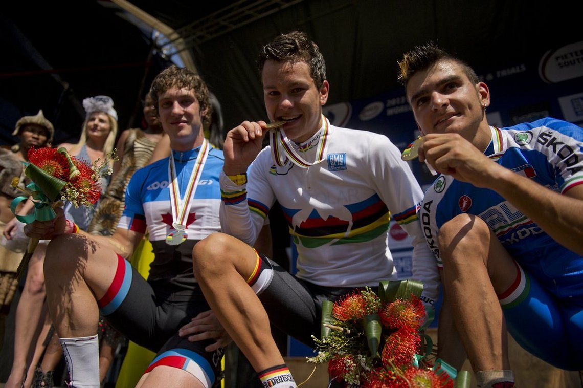 Weltmeistertitel 2013 in der Juniorenkategorie für Lukas Baum Weltmeistertitel 2013 in der Juniorenkategorie für Lukas Baum