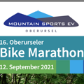 16. Oberurseler Bike Marathon 2021 am Sonntag, 12. September 2021