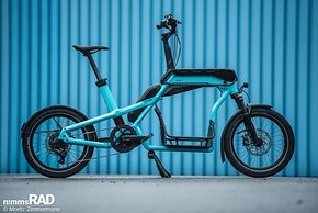Das neue E-Bike von Ca  Go verfügt über einen Frachtraum mit einer Kapazität von 30 kg und kann insgesamt bis zu 75 kg zuladen.