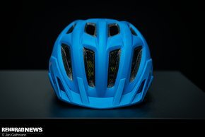 Optik und abnehmbares Visier stehen „erwachsenen“ Trail-Helmen nicht nach.
