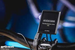 Ein weiteres Highlight: Bosch Kiox 500-Display.