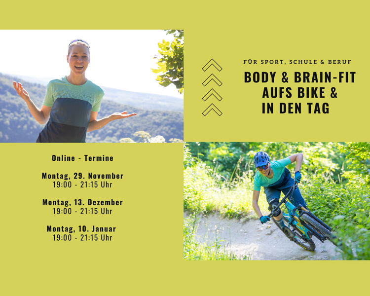 Body & Brain-fit aufs Bike und in den Tag