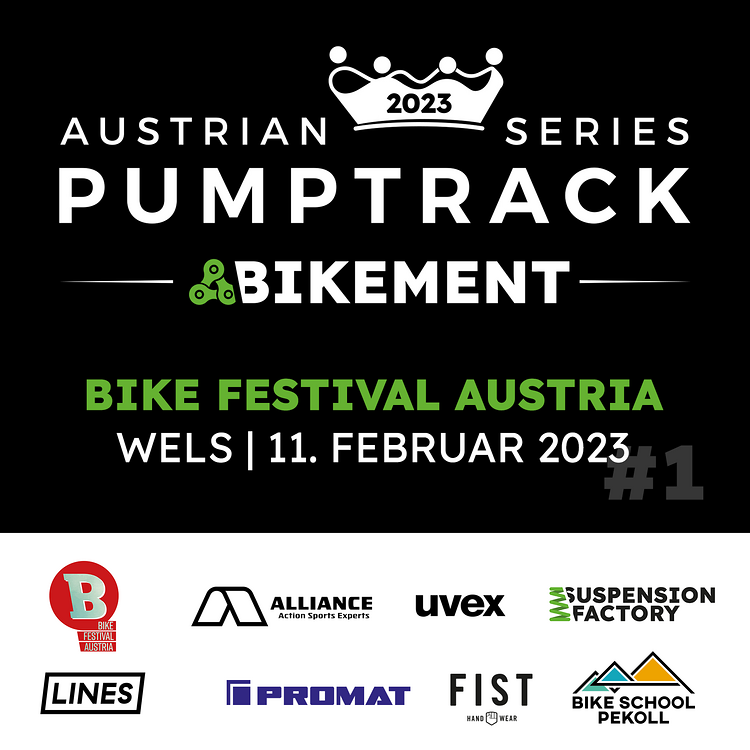 BIKEMENT Austrian Pumptrack Series 2023 | #1 – Wels / BikeFestival Austria