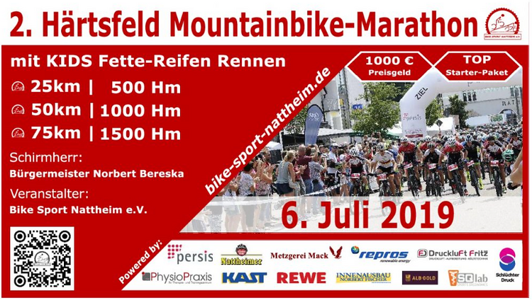 2. Härtsfeld Mountainbike Marathon mit KIDS Fette-Reifen Rennen