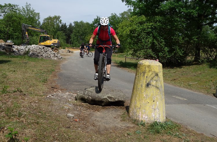 MTB Fahrtechnik Basic Kurse Naturpark Hohe Mark