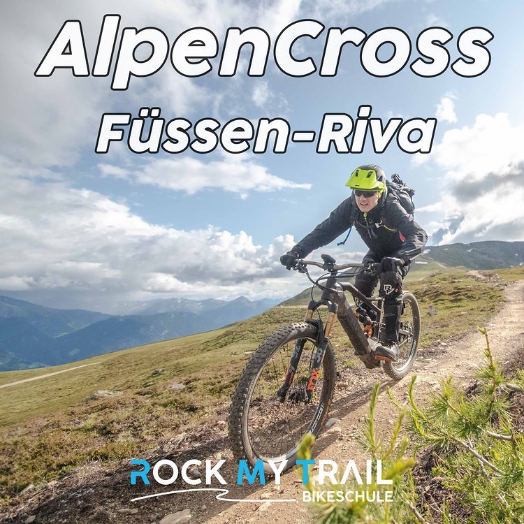Alpencross mit vielen Singletrails – Füssen-Riva