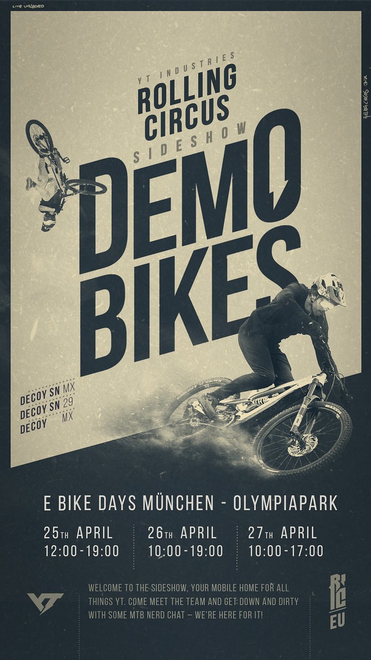 YT ROLLING CIRCUS – EBIKE DAYS MÜNCHEN