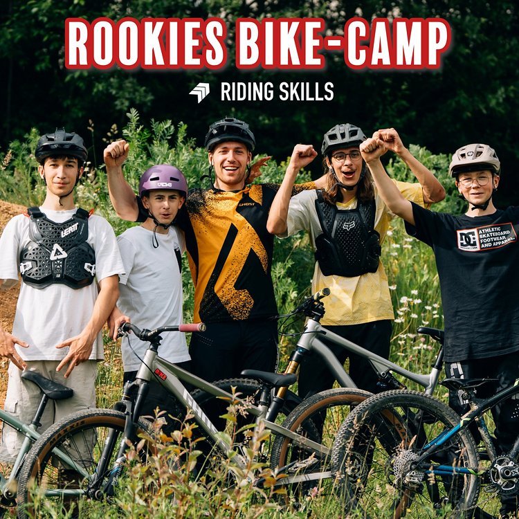 RIDING SKILLS Rookies BIKE-CAMP I 12.07.2025 – 13.07.2025 I Alter: 12 – 17 Jahre