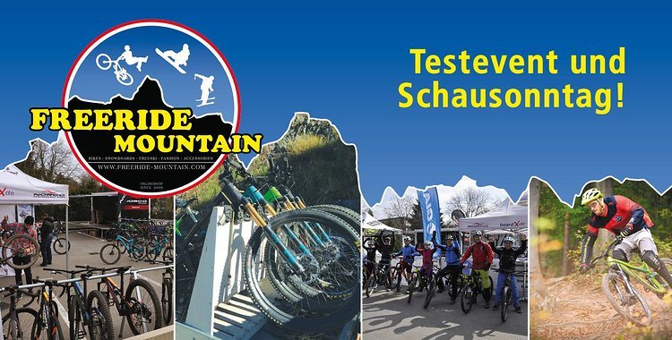 Fahrrad u E-Bike Neuheiten Testtage bei Freeride Mountain 22.-24.3.2019