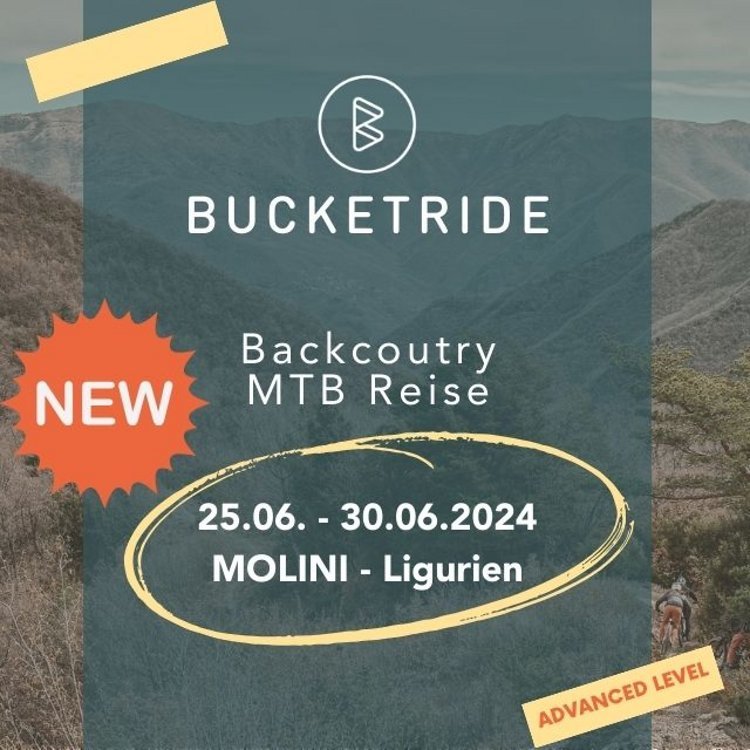 MTB Reise MOLINI – LIGURIEN | Mountainbiken, Camping & Vanlife | BUCKETRIDE