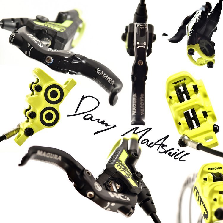 Magura MT7 Danny MacAskill Edition RacelineNeongelb mit